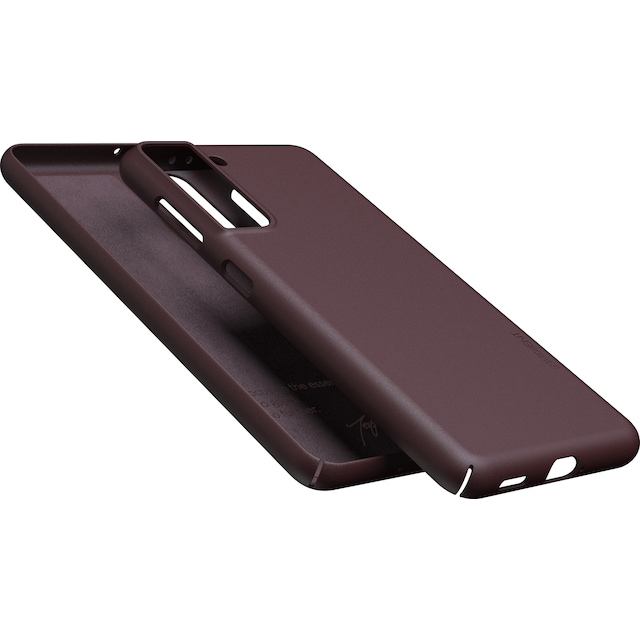 Nudient Samsung Galaxy S21 Plus fodral (sangria red)