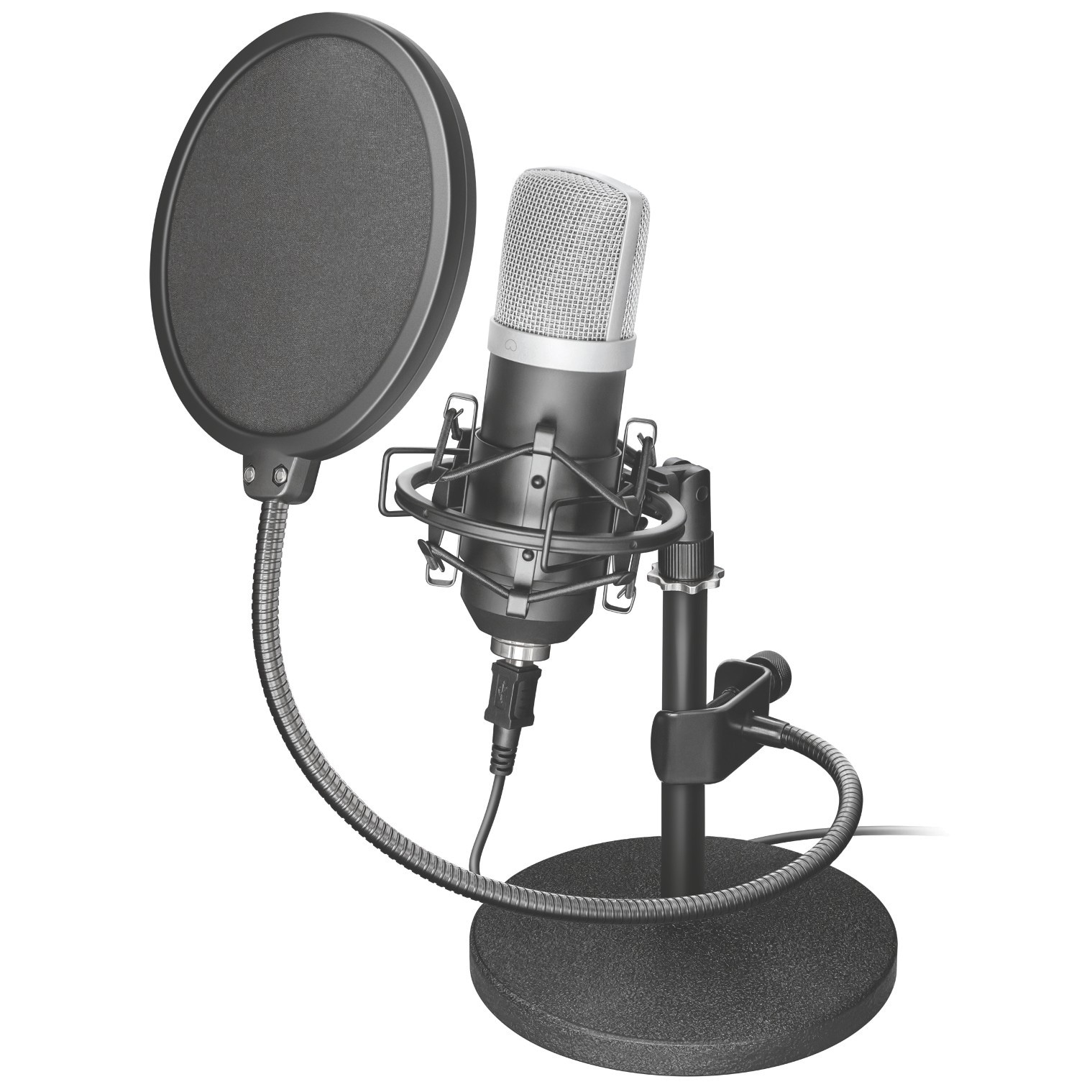 Trust Emita USB studiomikrofon - Mikrofon - Elgiganten