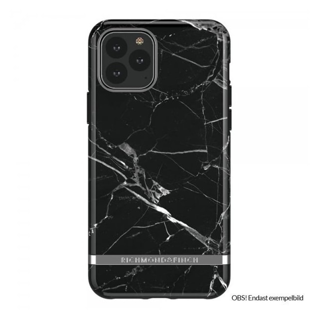 Richmond & Finch iPhone 12 Pro fodral (black marble)