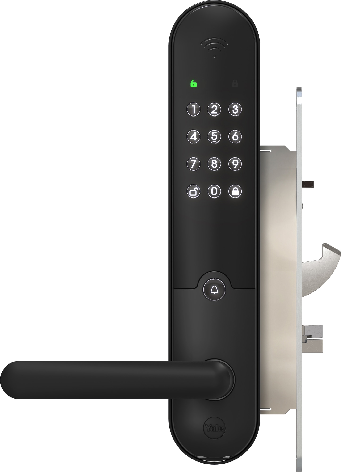 Yale Doorman L3 Family digitalt dörrlås (svart) - Elektroniskt dörrlås -  Elgiganten