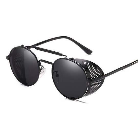 Solglasögon Retro med UV skydd - Svart/Grå - Elgiganten