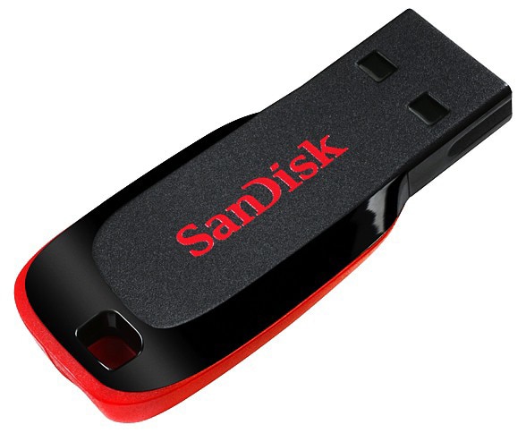 SanDisk Cruzer Blade USB minne 16 GB - Minneskort, USB-minne ...
