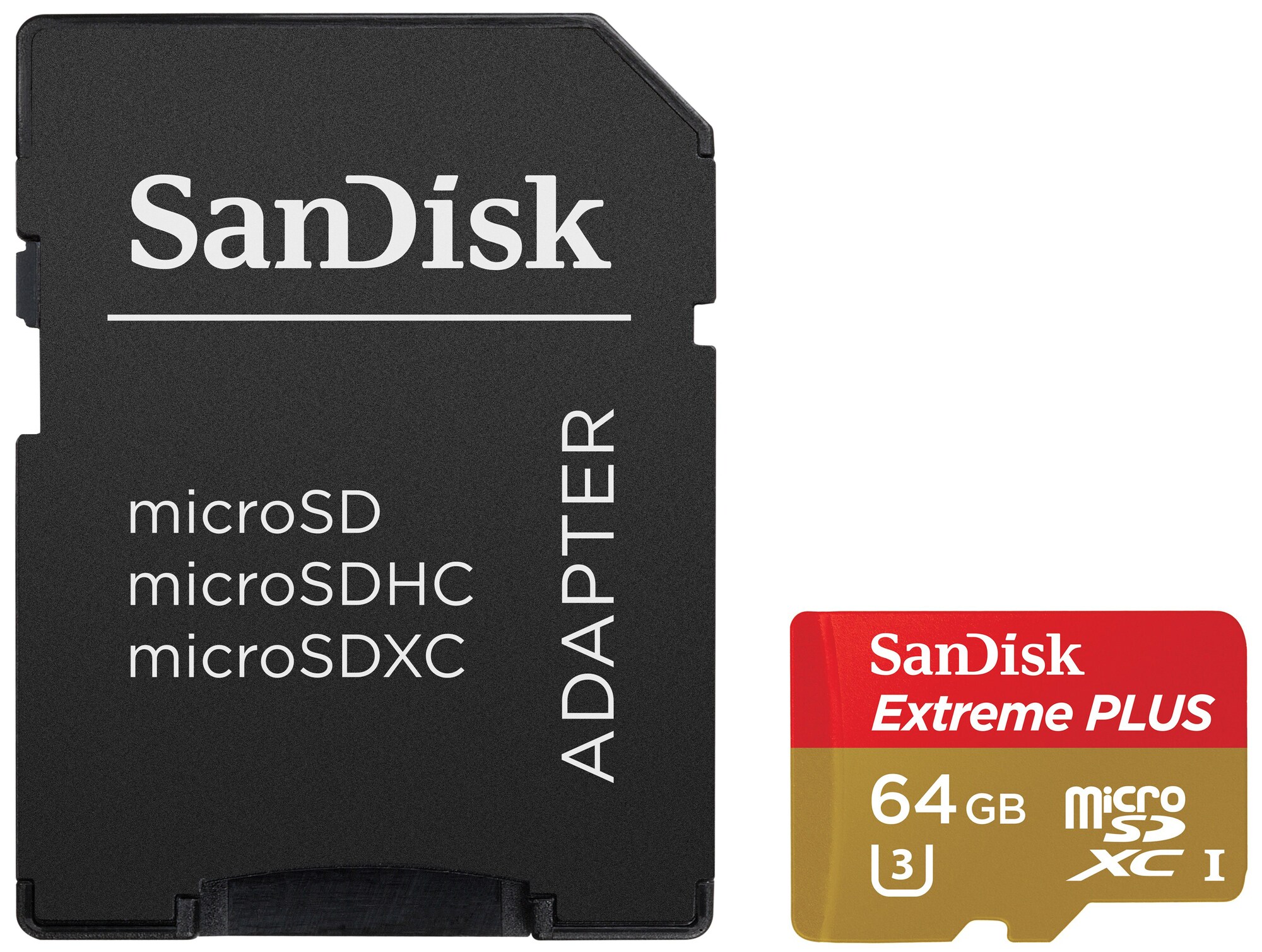 SanDisk Extreme Plus Micro SD Minneskort 64 GB - Minneskort till kamera -  Elgiganten