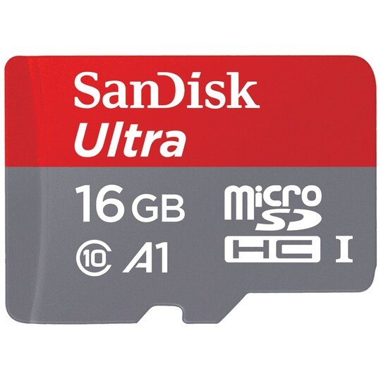 SanDisk Ultra Micro SD Minneskort 16 GB - Elgiganten