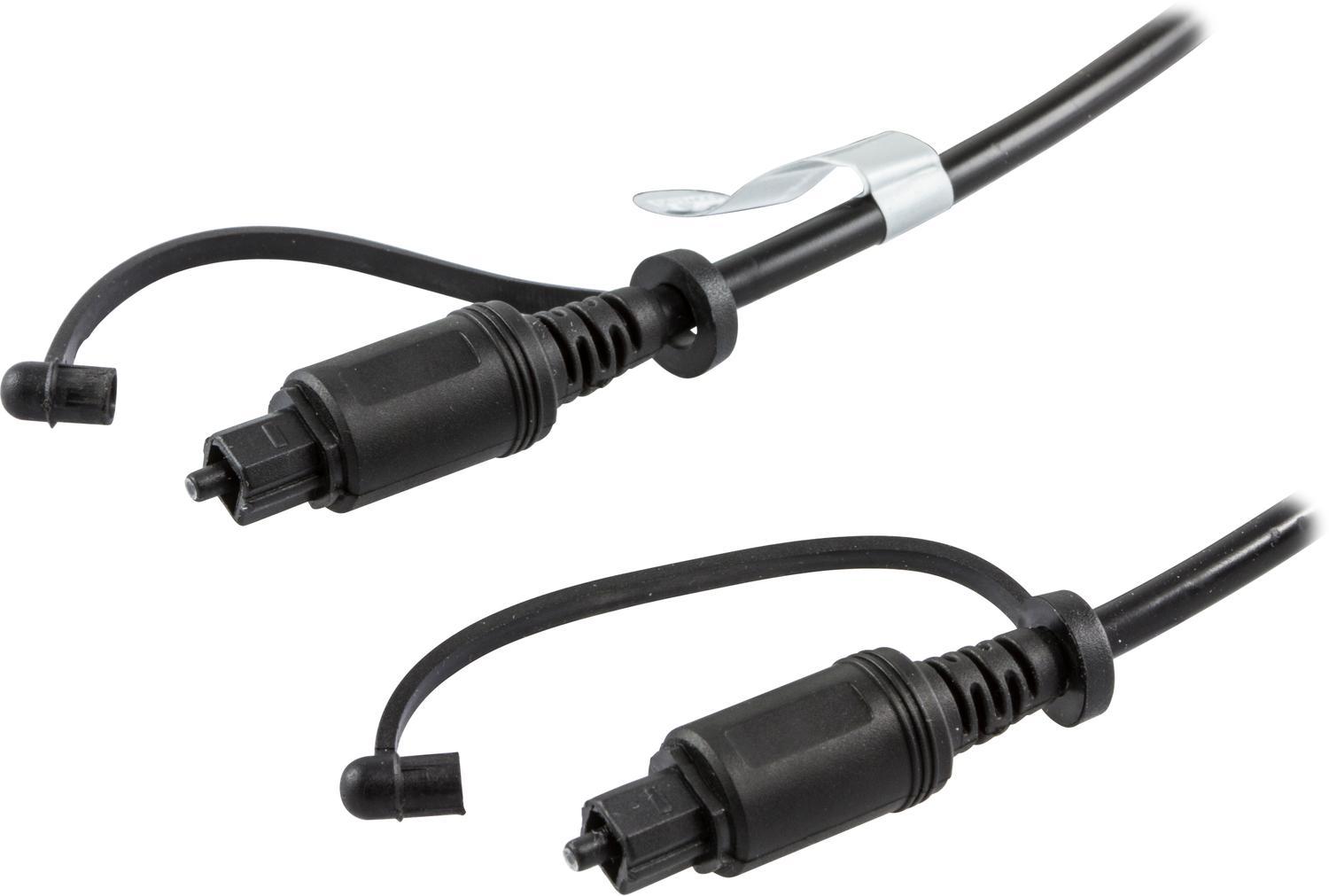 DELTACO optisk kabel för digitalt ljud, Toslink-Toslink, 15m - Elgiganten