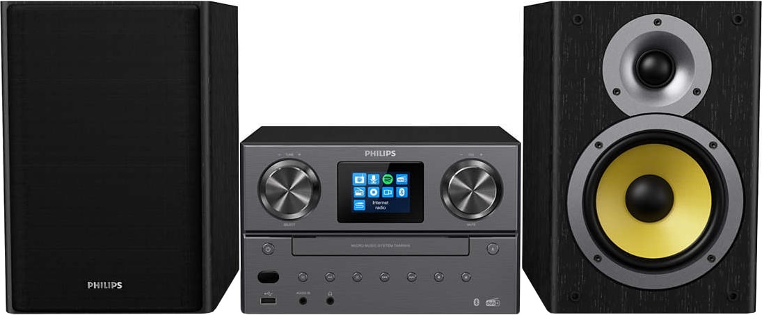 Philips micro Hi-Fi-system TAM8905/10 (svart) - Radio & Stereo - Elgiganten