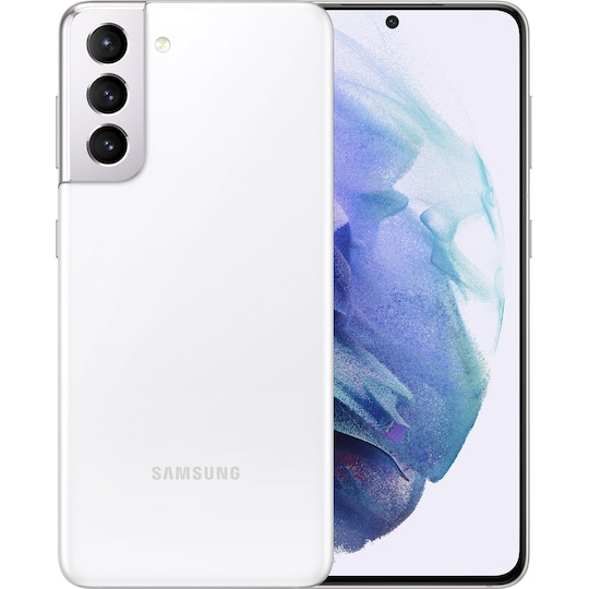 Samsung Galaxy S21 5G 8/128GB (phantom white) - Elgiganten