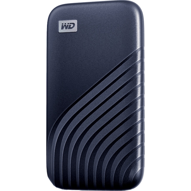 WD My Passport portabel SSD 1 TB (midnattsblå)