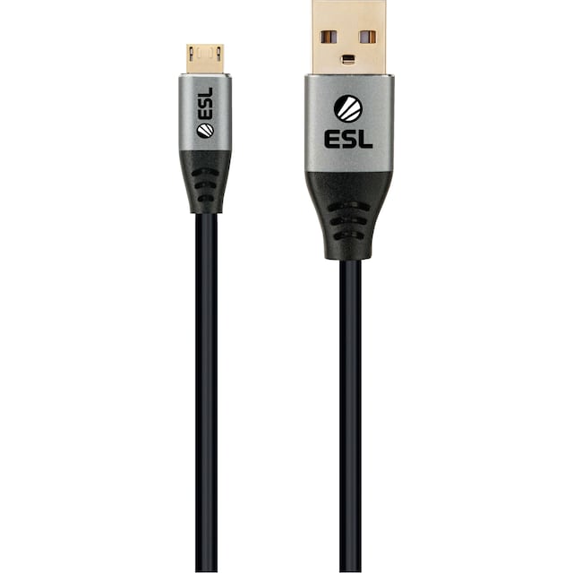 ESL USB-A till Micro-USB PS4/XB1 laddningskabel 4m