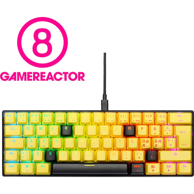 NOS C-450 Mini PRO RGB gaming tangentbord (smyle)