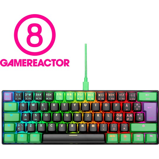 NOS C-450 Mini PRO RGB gaming tangentbord (riddle) - Elgiganten