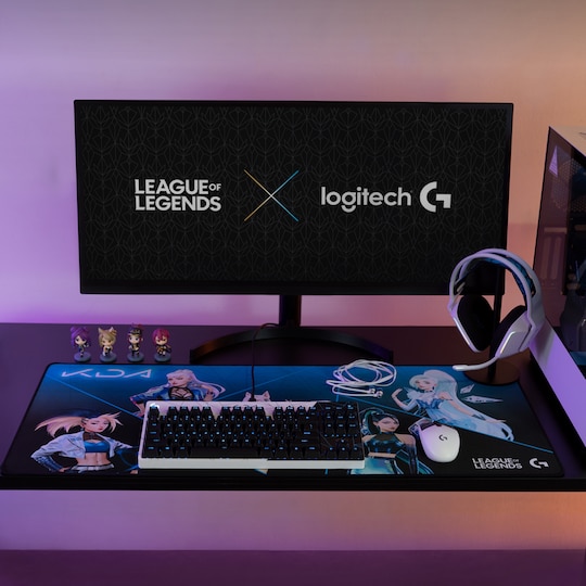Logitech G840 XL Lol K/DA musmatta för gaming - Elgiganten