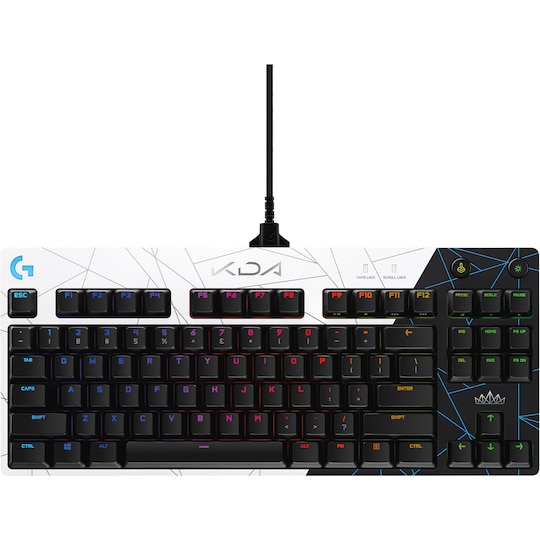 Logitech G Pro Lol K/DA tangentbord för gaming (nordisk layout) - Elgiganten