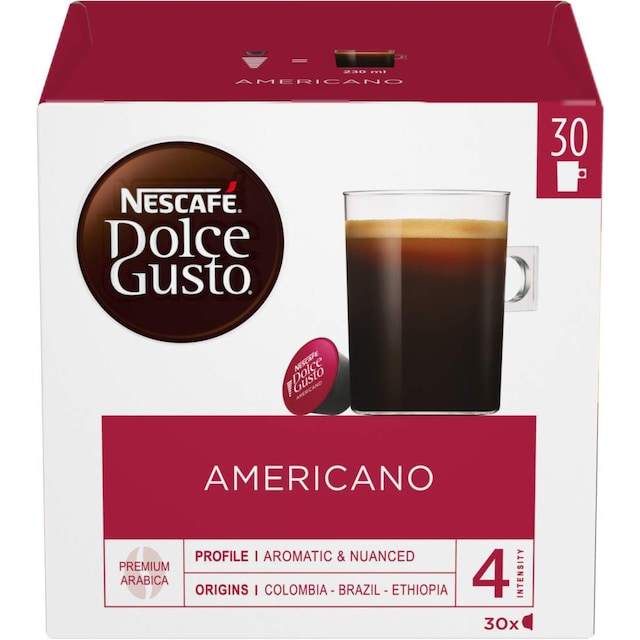 NESCAFÉ® Dolce Gusto® Americano Loyalty Pack kaffekapslar 12461554