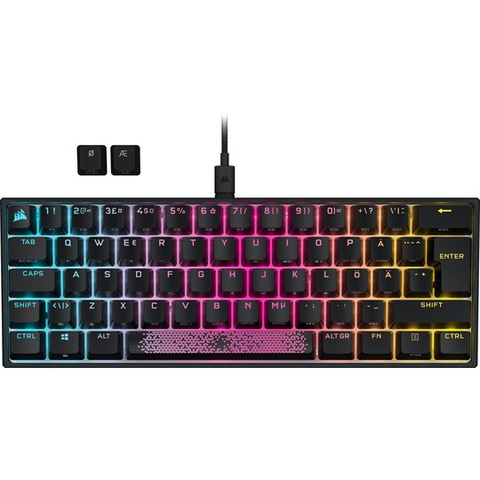 Corsair K65 RGB Mini tangentbord för gaming - Elgiganten