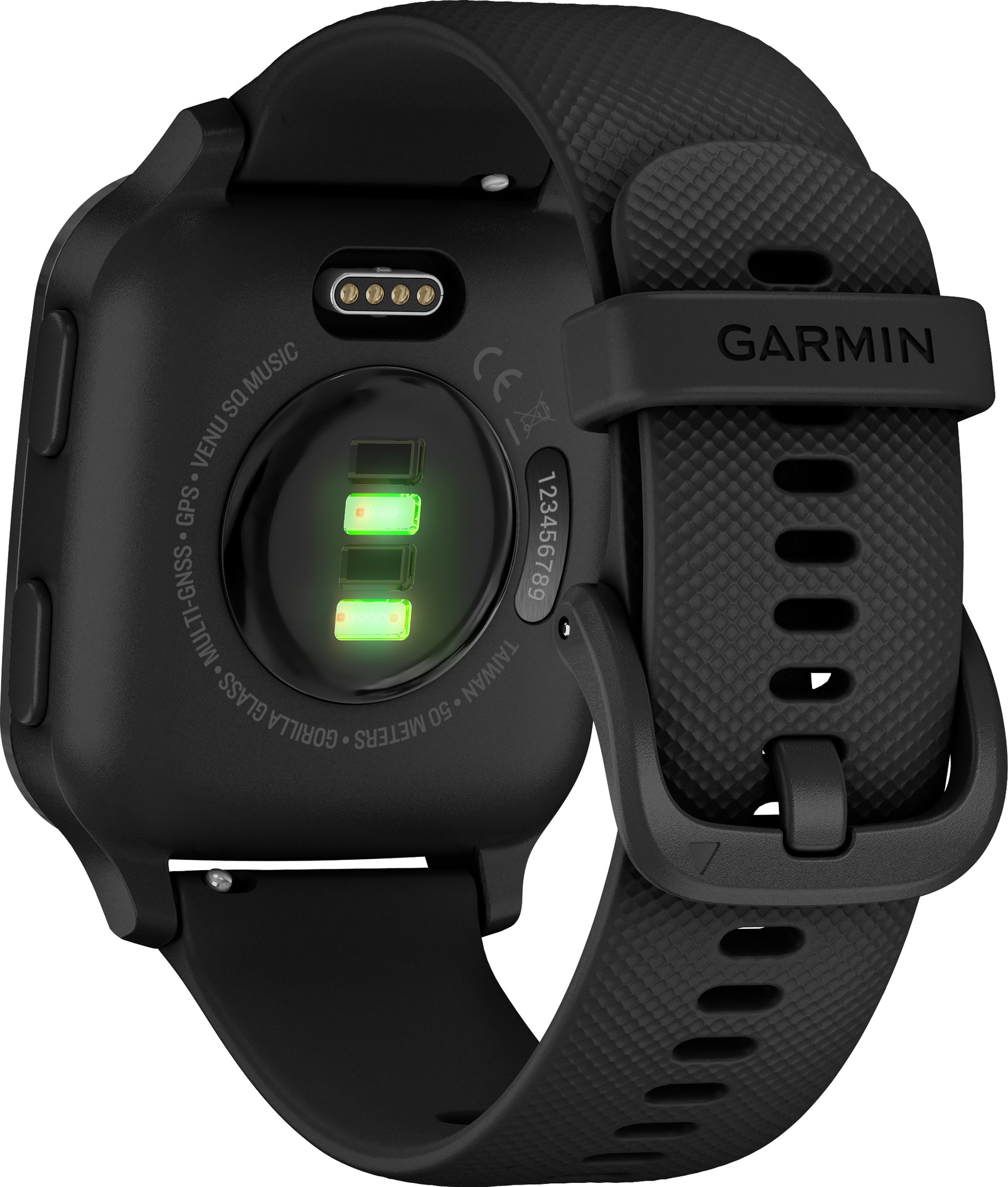 Garmin Venu Sq Music Edition smartwatch (svart) - Elgiganten - Elgiganten