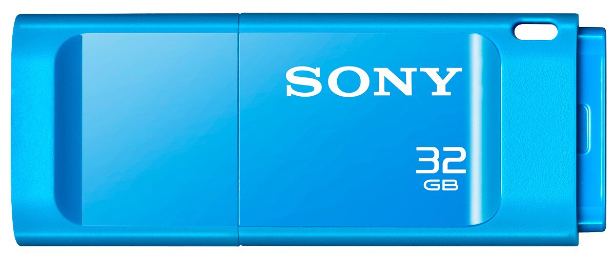 Sony Micro Vault X USB-minne 3.0 32GB (blå) - Minneskort, USB ...