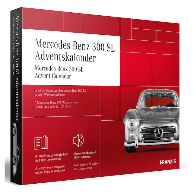 Franzis Mercedes 300 SL Gullwing Adventskalender