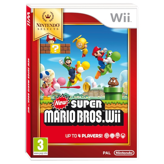 NEW Super Mario Bros: Nintendo Selects (Wii) - Elgiganten