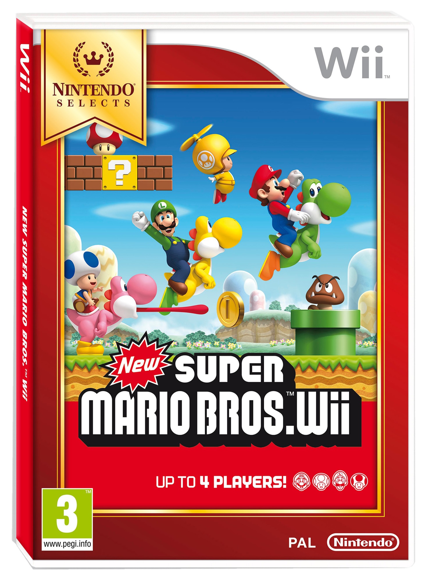 NEW Super Mario Bros: Nintendo Selects (Wii) - Nintendo Wii och ...
