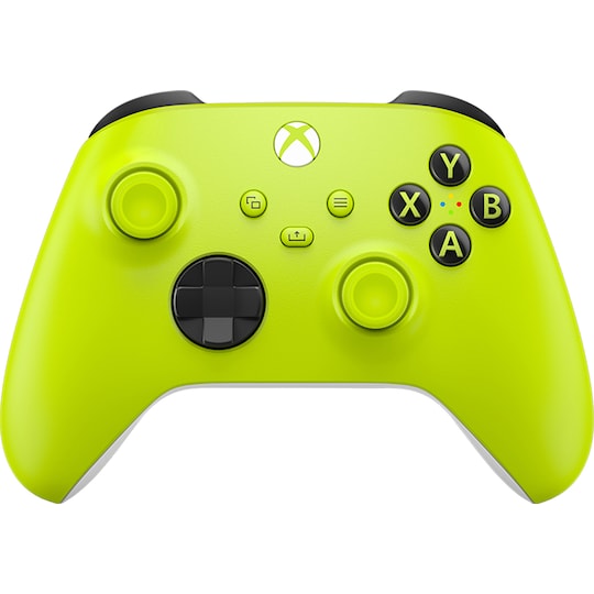 Microsoft Xbox Wireless kontroll för Xbox Series X och S (gul) - Elgiganten