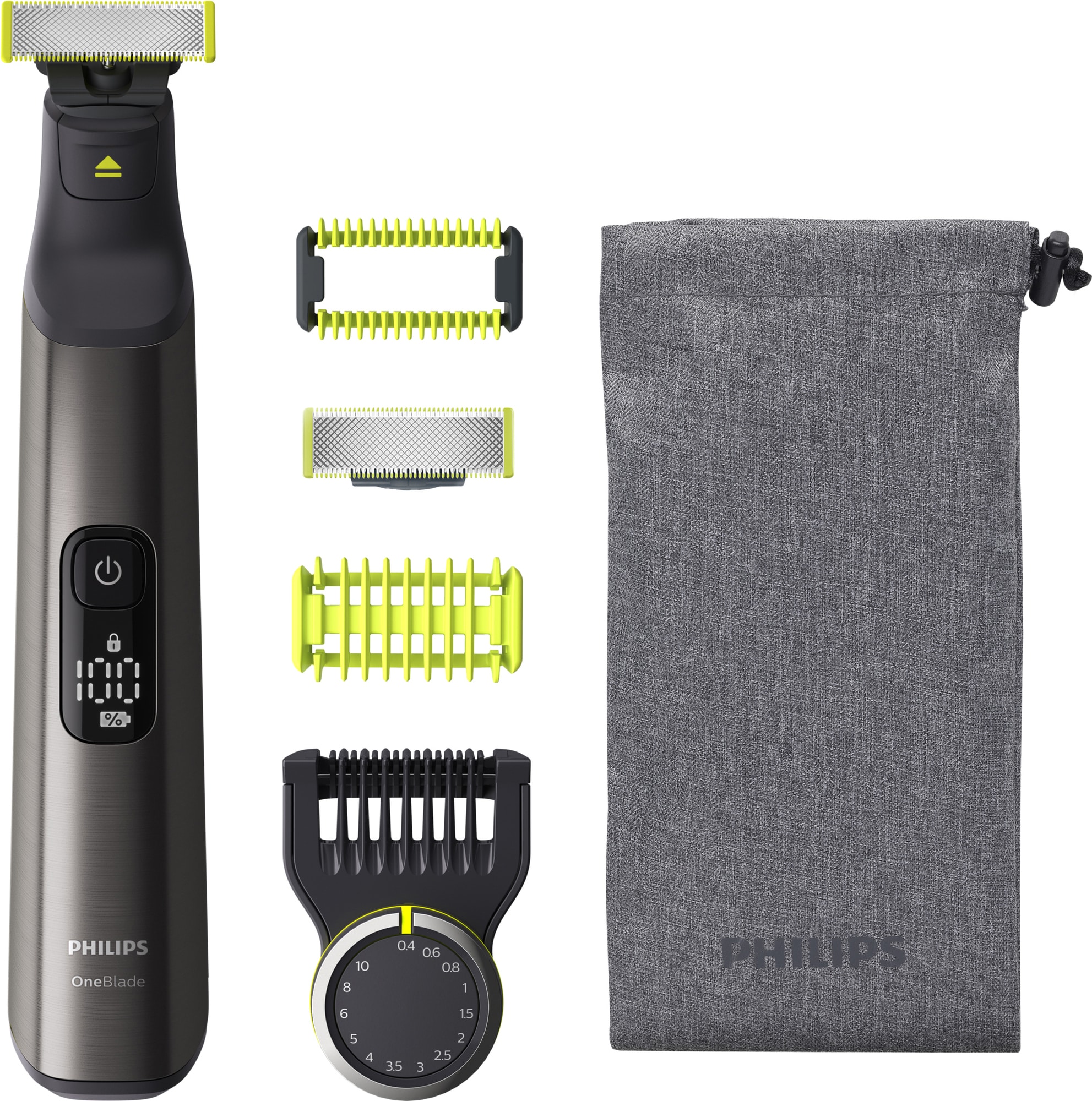 Philips OneBlade Pro hår- och kroppstrimmer QP655015 - Elgiganten