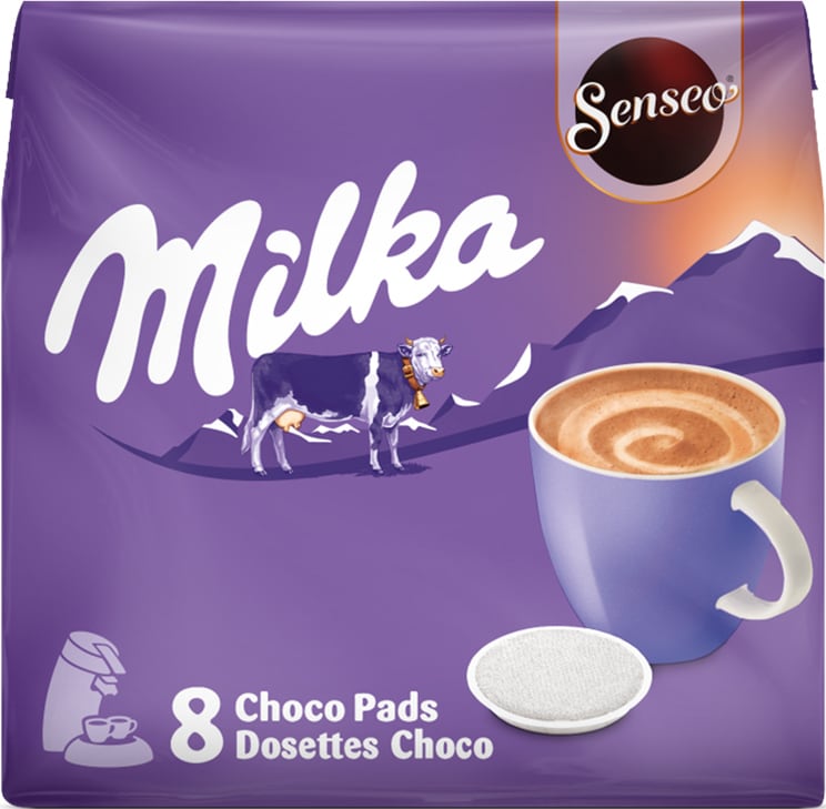 Senseo Milka kakaopads (8 stk) - Elgiganten