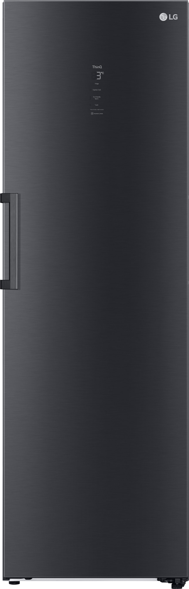LG kylskåp GLM71MCCSF (mattsvart) - Elgiganten