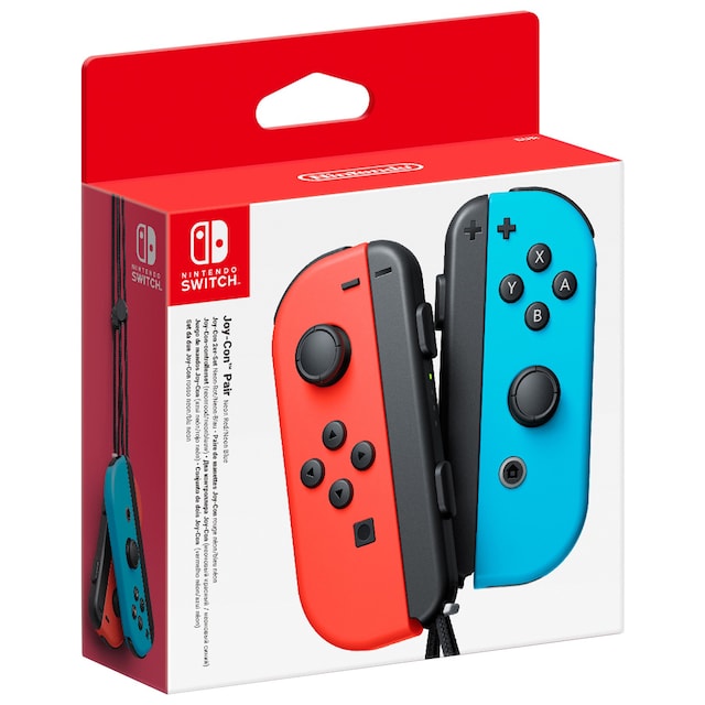 Nintendo Switch Joy-Con kontroller par (neonröd + blå)