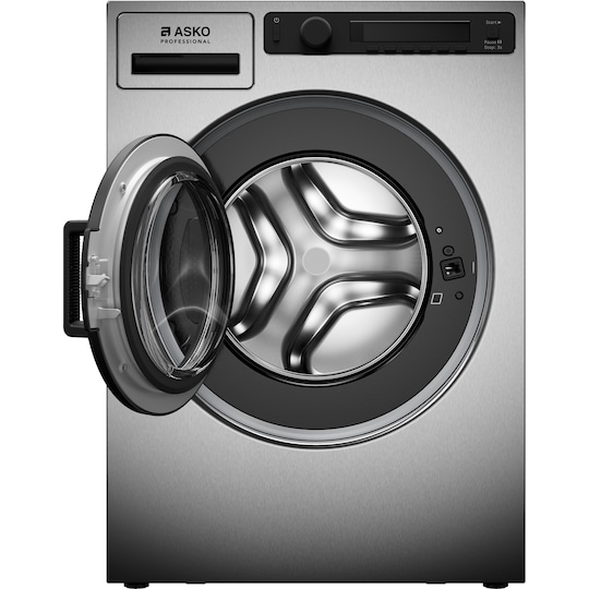 Asko Professional tvättmaskin WMC6763PCS (rostfritt stål) - Elgiganten