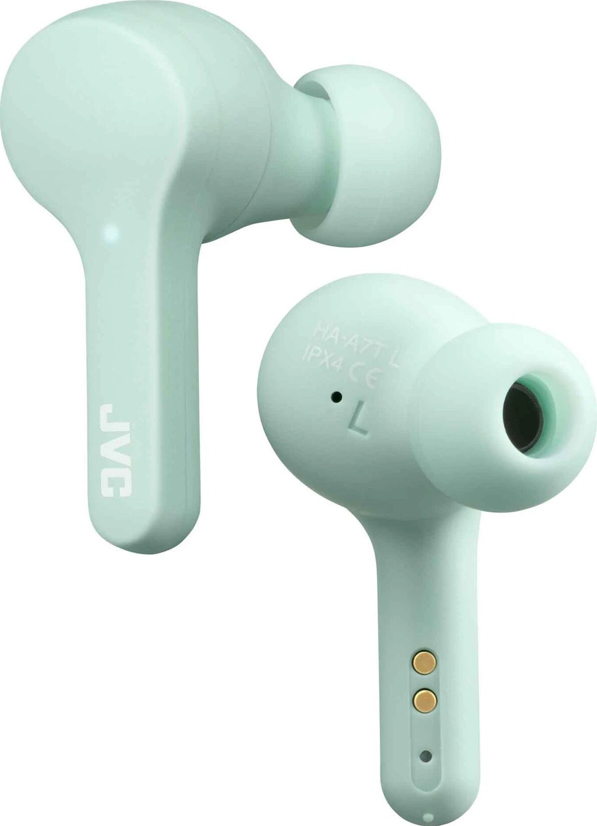 JVC Gumy HA-A7T true wireless in-ear hörlurar (mint green) - Hörlurar -  Elgiganten