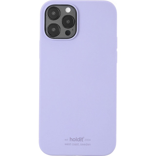 Holdit iPhone 12/12 Pro silikonfodral (lavender)