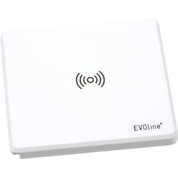 EVOline Square80 QI eluttag (vitt)