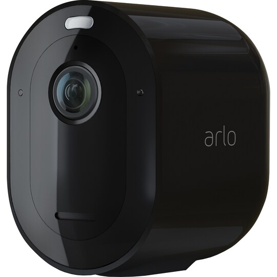 Arlo Pro 4 trådlös 2K QHD kamera 1-pack (svart) - Elgiganten