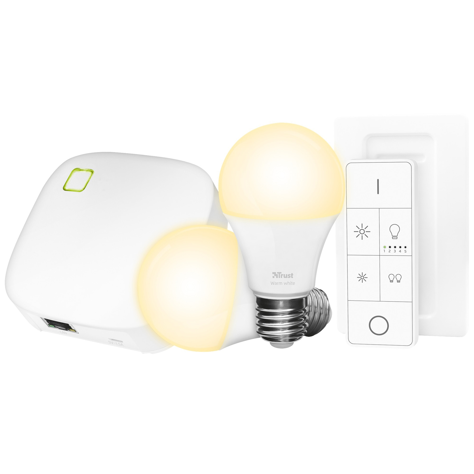 Trust ZigBee dimbar LED-lampa startkit - Smart belysning - Elgiganten