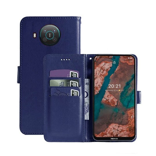 Mobilplånbok 3-kort Nokia X20 - Mörkblå - Elgiganten