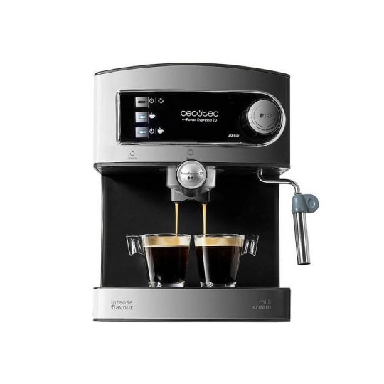  Express Manual Coffee Machine Cecotec Power Espresso 20 Barista  Pro 2,7 L Silver : לבית ולמטבח