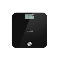 Digital badrumsvåg cecotec ecopower 10000 healthy black lcd 180 kg svart