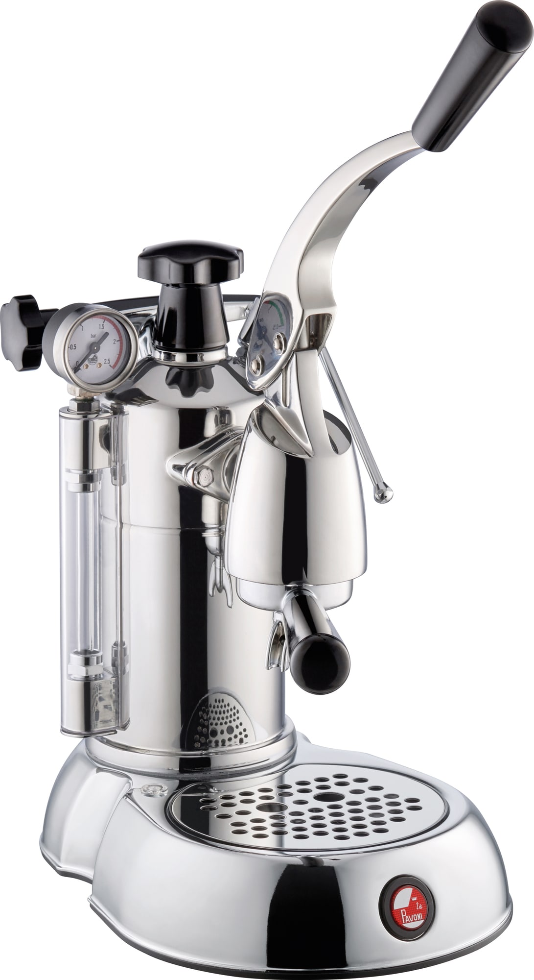 La Pavoni espressomaskin med spak LPLSPL01EU (chromed brass) - Elgiganten