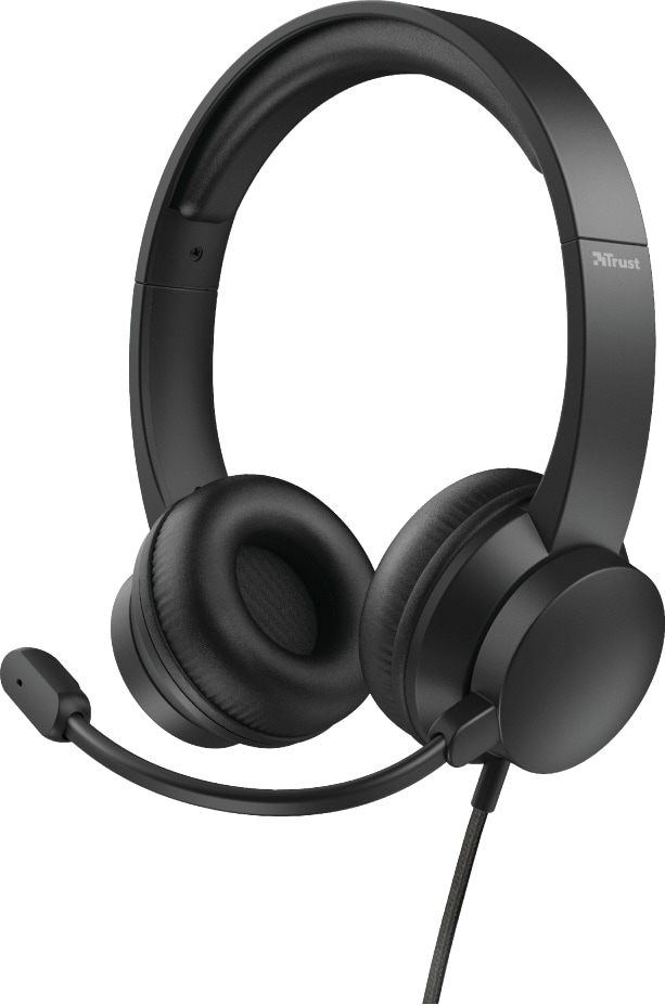 Trust HS-200 USB on-ear headset - Elgiganten