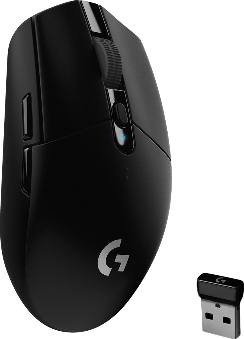 Logitech G305 trådlös gamingmus (svart) - Elgiganten