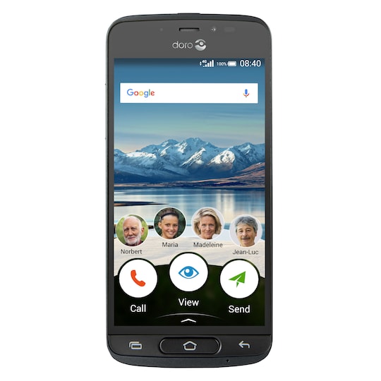 Doro 8040 smartphone (grå) - Elgiganten
