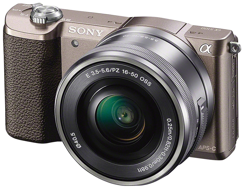 Sony Alpha A5100 Systemkamera + 16 - 50 mm objektiv - Elgiganten