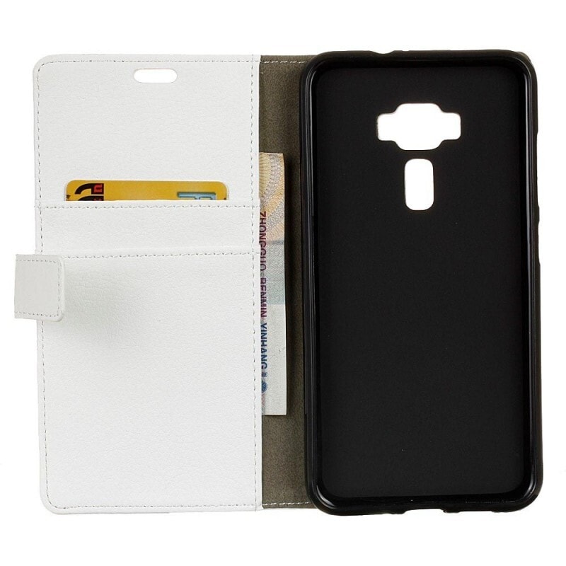 Mobilplånbok 2-kort Asus Zenfone 3 Deluxe (ZS550KL) - Vit - Elgiganten