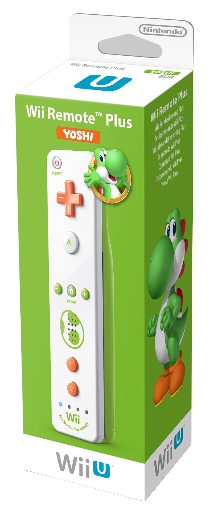 Wii Remote Plus - Yoshi - Elgiganten
