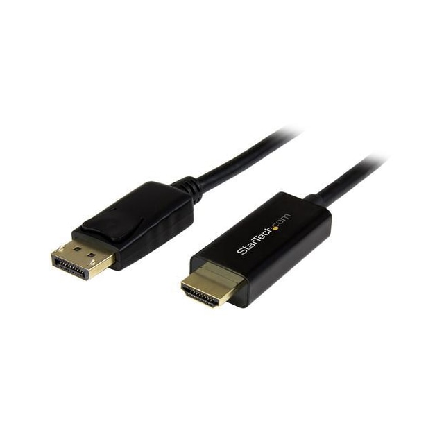 StarTech.com DisplayPort till HDMI-konverterarkabel - 2 m - 4K, 2 m, H