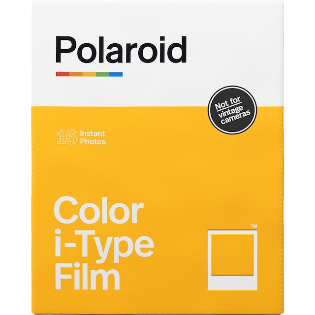 Polaroid I-typ färgfilm för direktkamera (2-pack)
