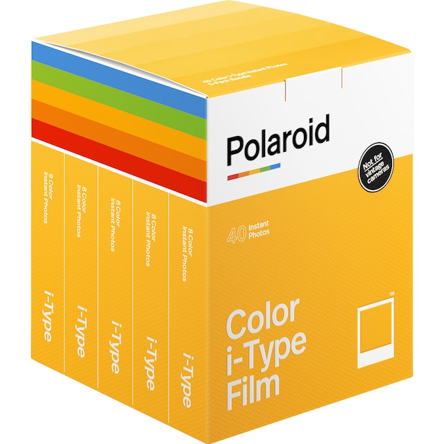 Polaroid I-type Color direktfilm 5-pack