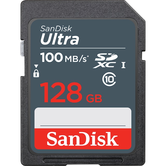 Sandisk Ultra 128GB SDXC minneskort