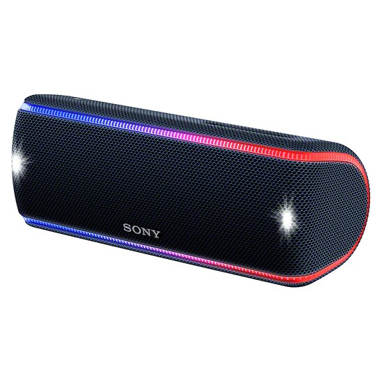 Sony portabel trådlös högtalare SRS-XB31 (svart) - Elgiganten